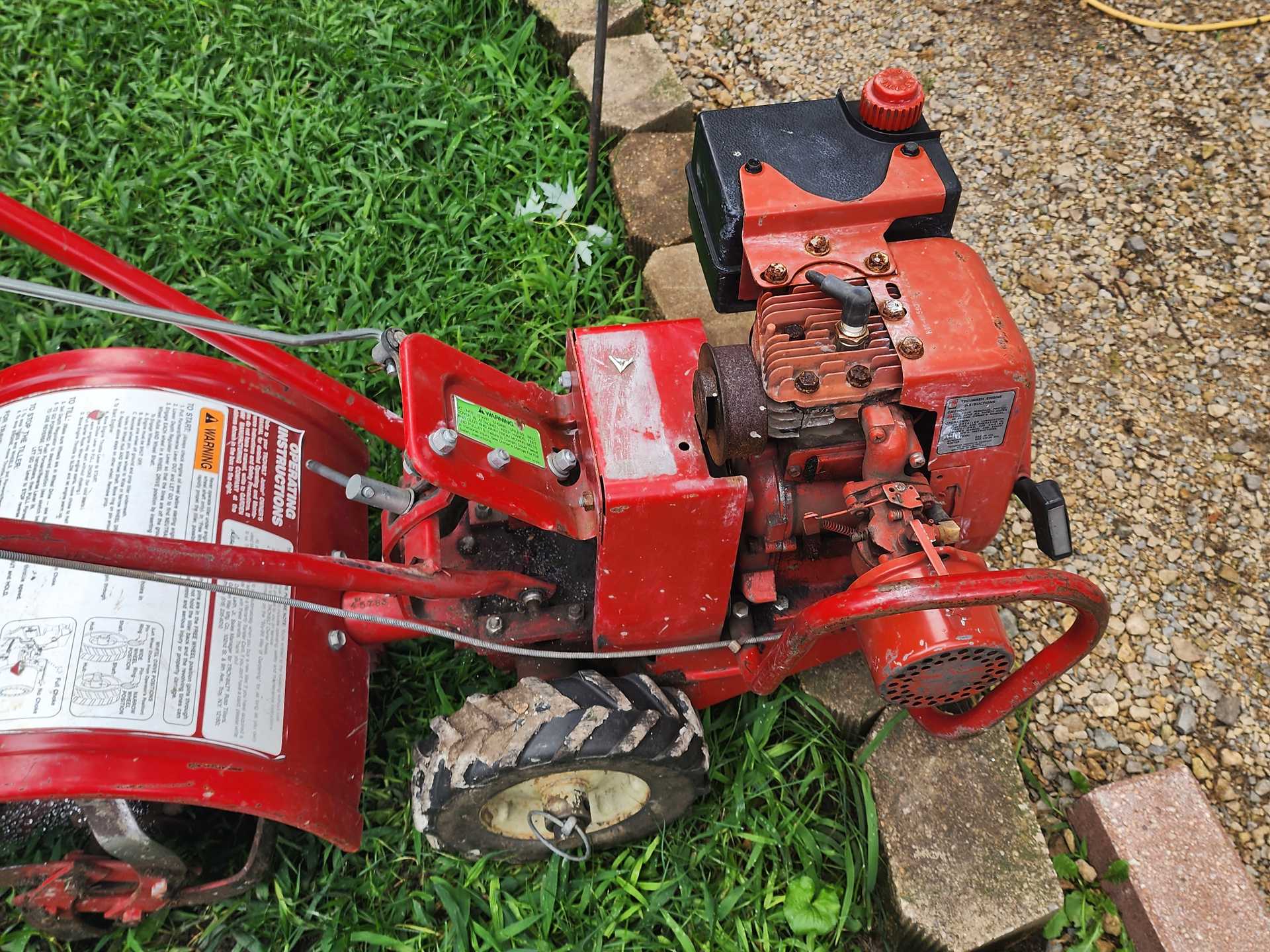 TROY BILT Gas Powered Tiller ($1000 tiller) - Image 3