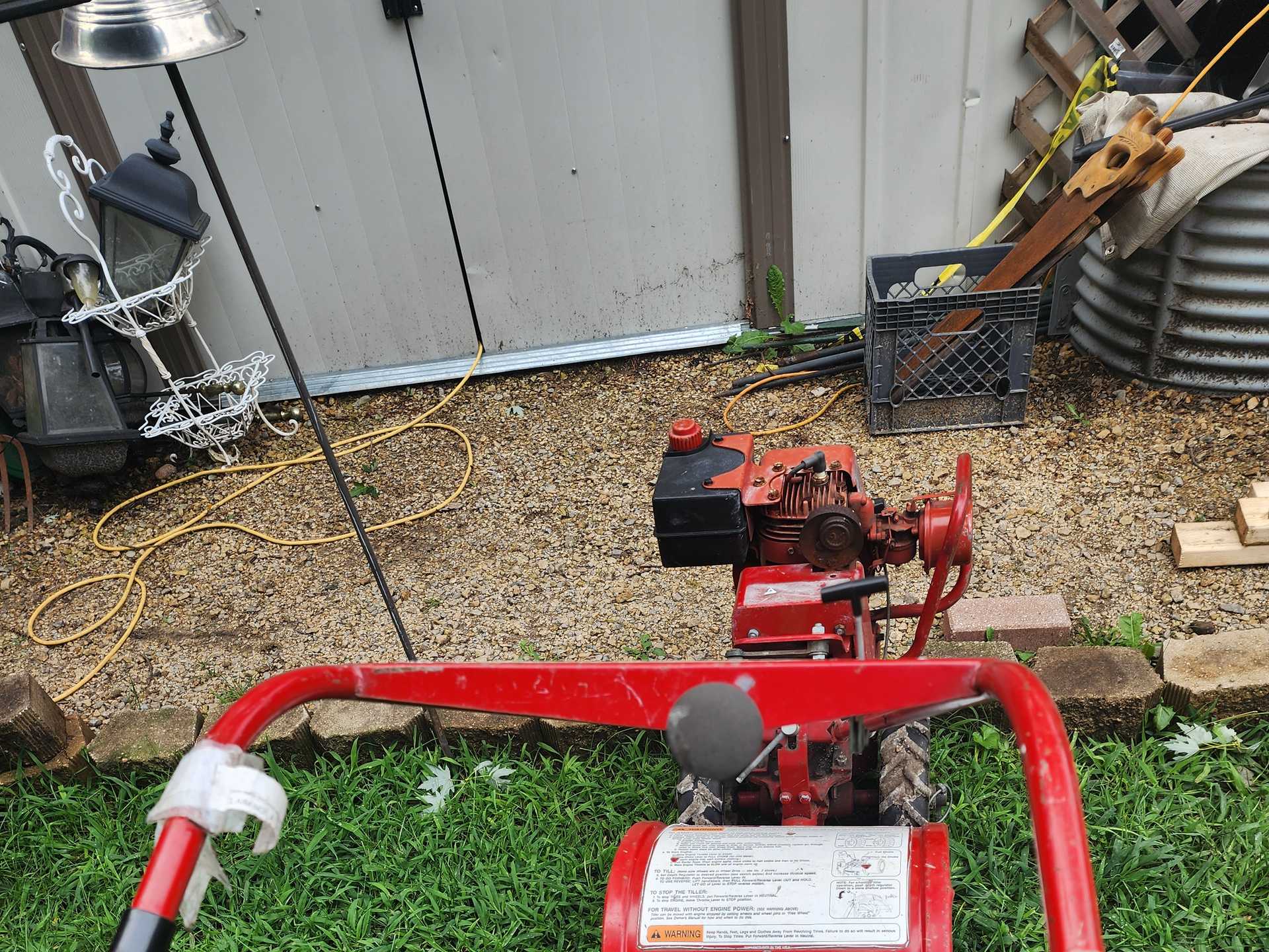 TROY BILT Gas Powered Tiller ($1000 tiller) - Image 2